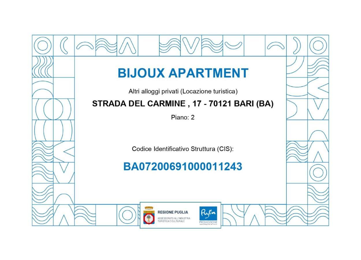 Bijoux Luxury Apartment In Old Town Bari Exterior photo