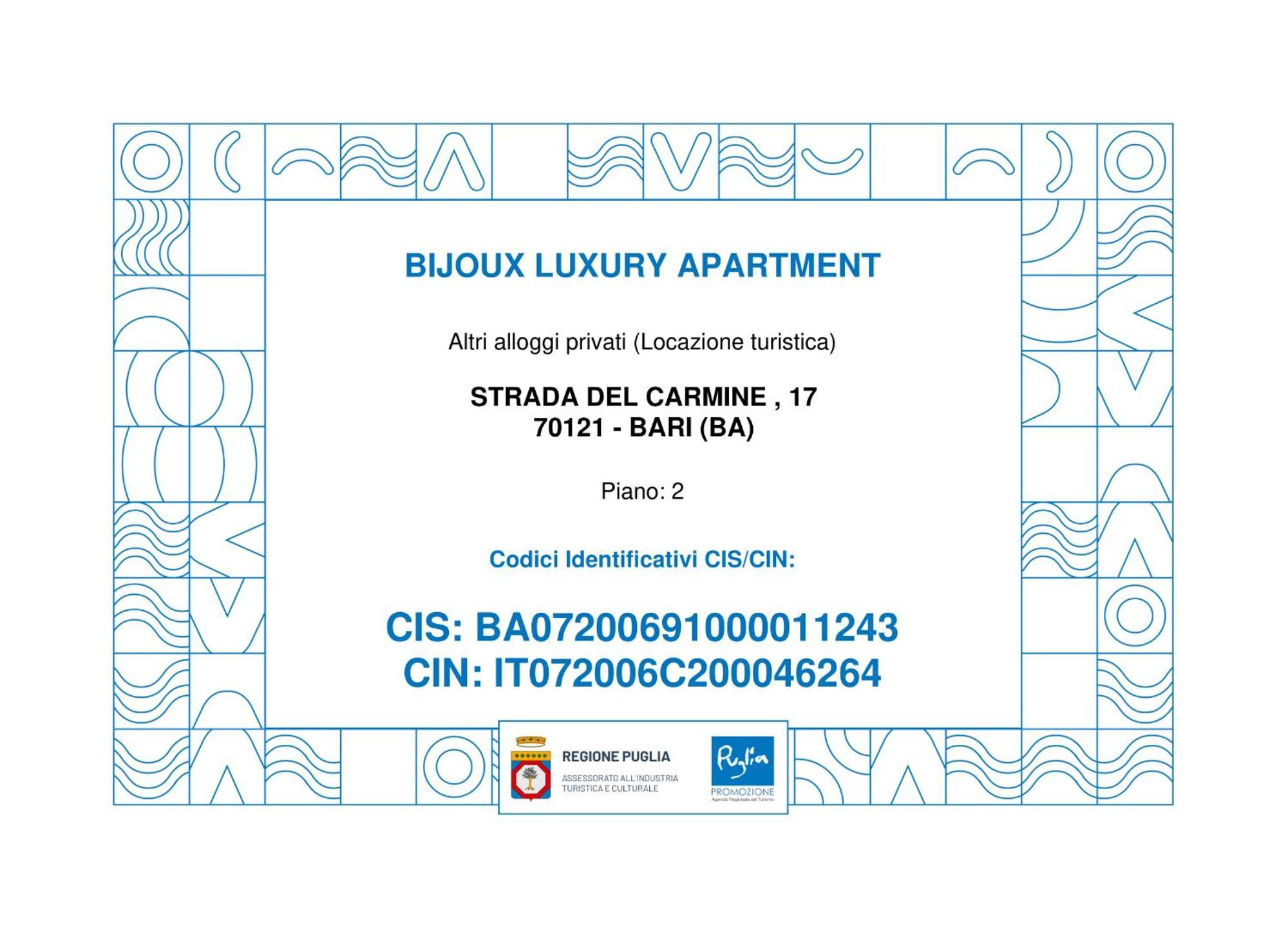 Bijoux Luxury Apartment In Old Town Bari Exterior photo